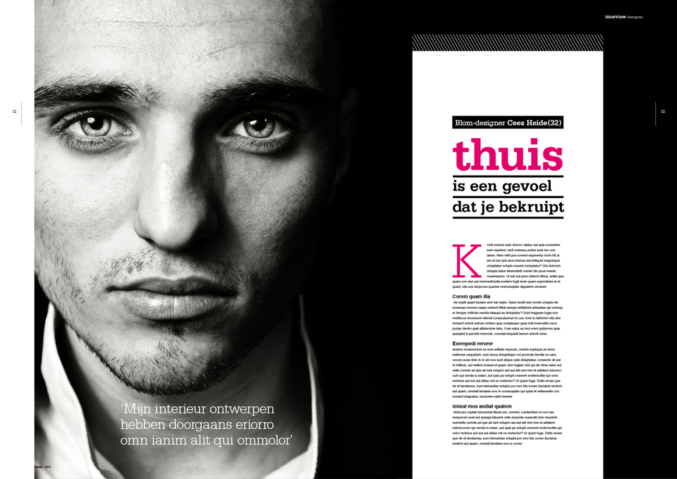 Concept magazine: Thuis bij Blom Concept magazine: Thuis bij Blom