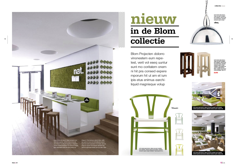 Concept magazine: Thuis bij Blom Concept magazine: Thuis bij Blom